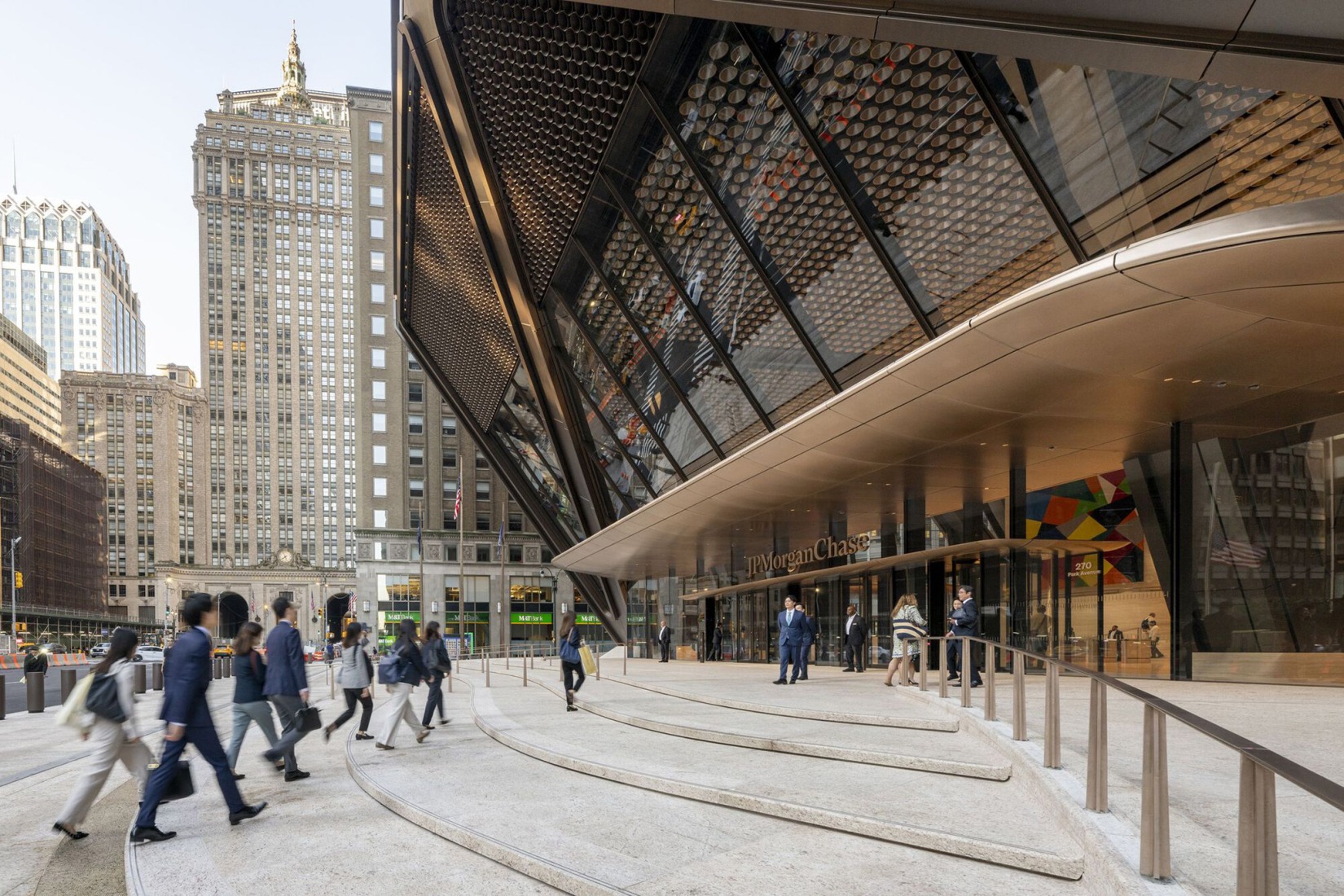 Access Park Avenue. JPMorganChase’s New HQ by Foster + Partners. Photograph by Nigel Young, courtesy of Foster + Partners. Access Park Avenue. JPMorganChase’s New HQ by Foster + Partners. Photograph by Nigel Young, courtesy of Foster + Partners.