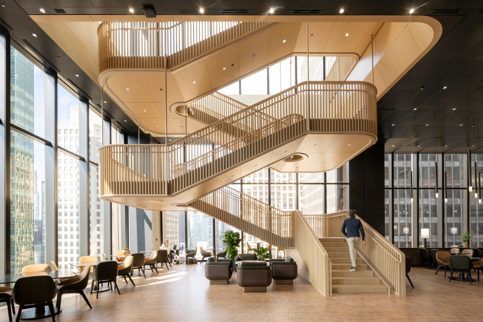 JPMorganChase’s New HQ by Foster + Partners. Photograph by Nigel Young, courtesy of Foster + Partners. JPMorganChase’s New HQ by Foster + Partners. Photograph by Nigel Young, courtesy of Foster + Partners.