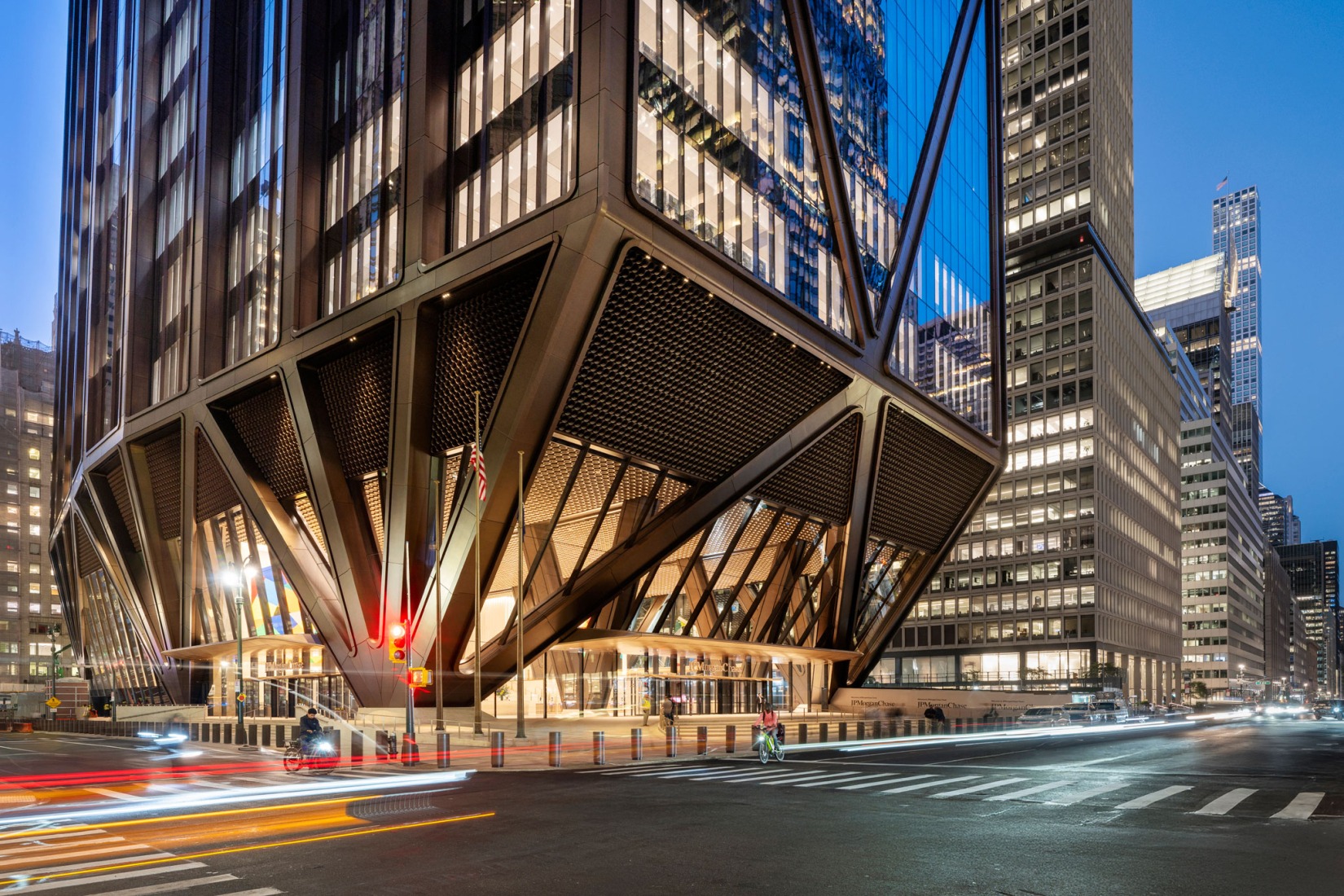 JPMorganChase’s New HQ by Foster + Partners. Photograph by Nigel Young, courtesy of Foster + Partners. JPMorganChase’s New HQ by Foster + Partners. Photograph by Nigel Young, courtesy of Foster + Partners.