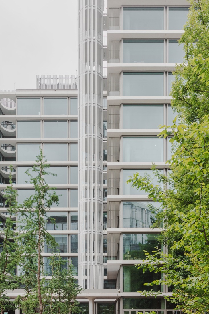 Towarowa 22 - Office house phase B by Jems Architekci. Photograph by Maria Kot.