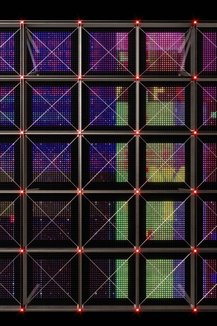 Detalles de fachada. SPARK 761, Centro de Innovación y Desarrollo Digital de Pekín por llLab.
