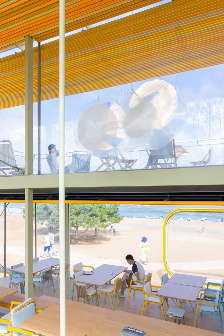 "Chiringuito Café" by SelgasCano. Photograph by Iwan Baan. "Chiringuito Café" by SelgasCano. Photograph by Iwan Baan.