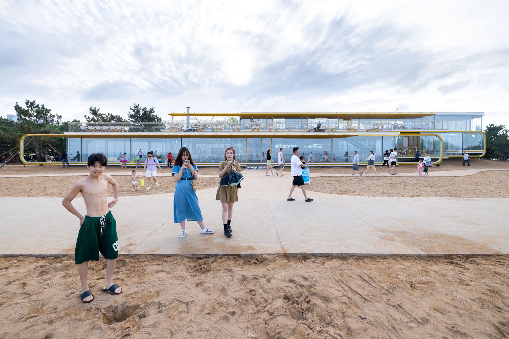 "Chiringuito Café" by SelgasCano. Photograph by Iwan Baan. "Chiringuito Café" by SelgasCano. Photograph by Iwan Baan.