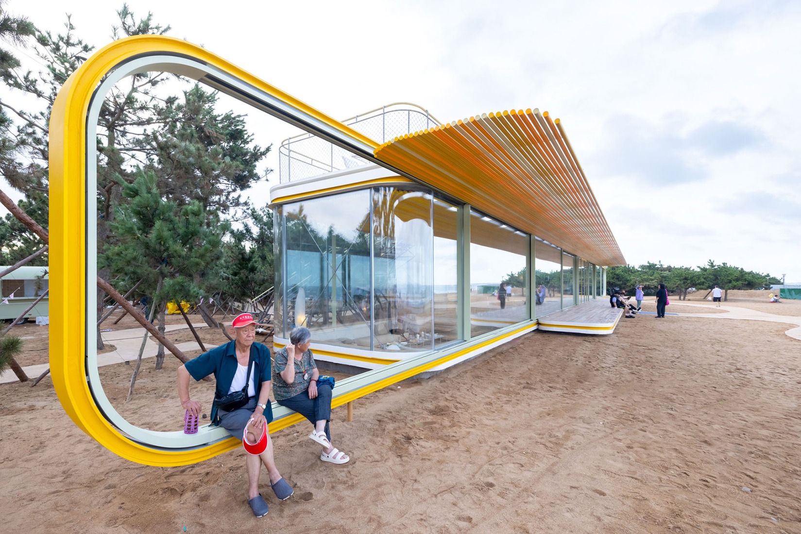 "Chiringuito Café" by SelgasCano. Photograph by Iwan Baan. "Chiringuito Café" by SelgasCano. Photograph by Iwan Baan.