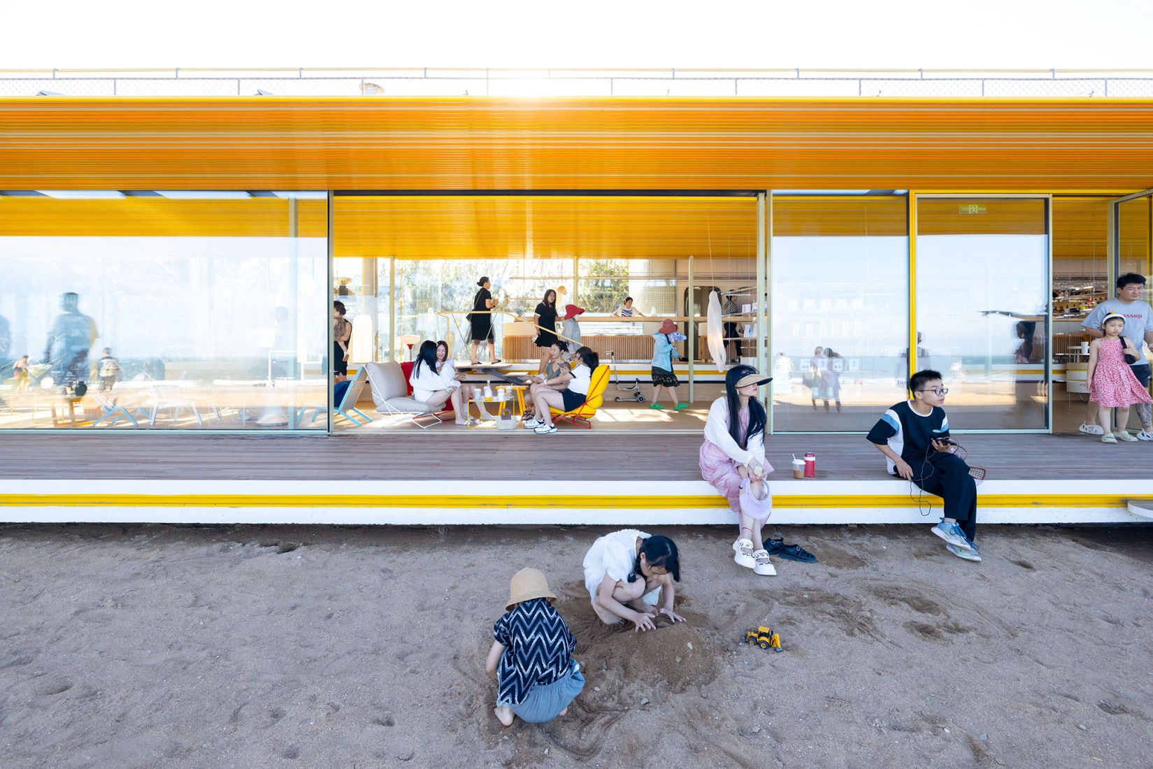 "Chiringuito Café" by SelgasCano. Photograph by Iwan Baan. "Chiringuito Café" by SelgasCano. Photograph by Iwan Baan.