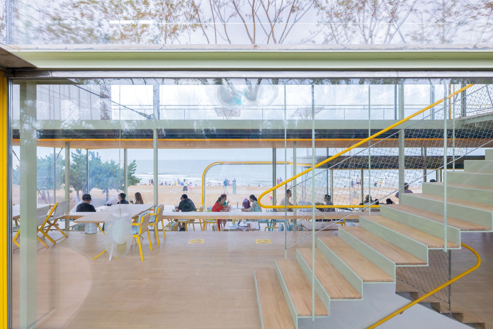 "Chiringuito Café" by SelgasCano. Photograph by Iwan Baan. "Chiringuito Café" by SelgasCano. Photograph by Iwan Baan.