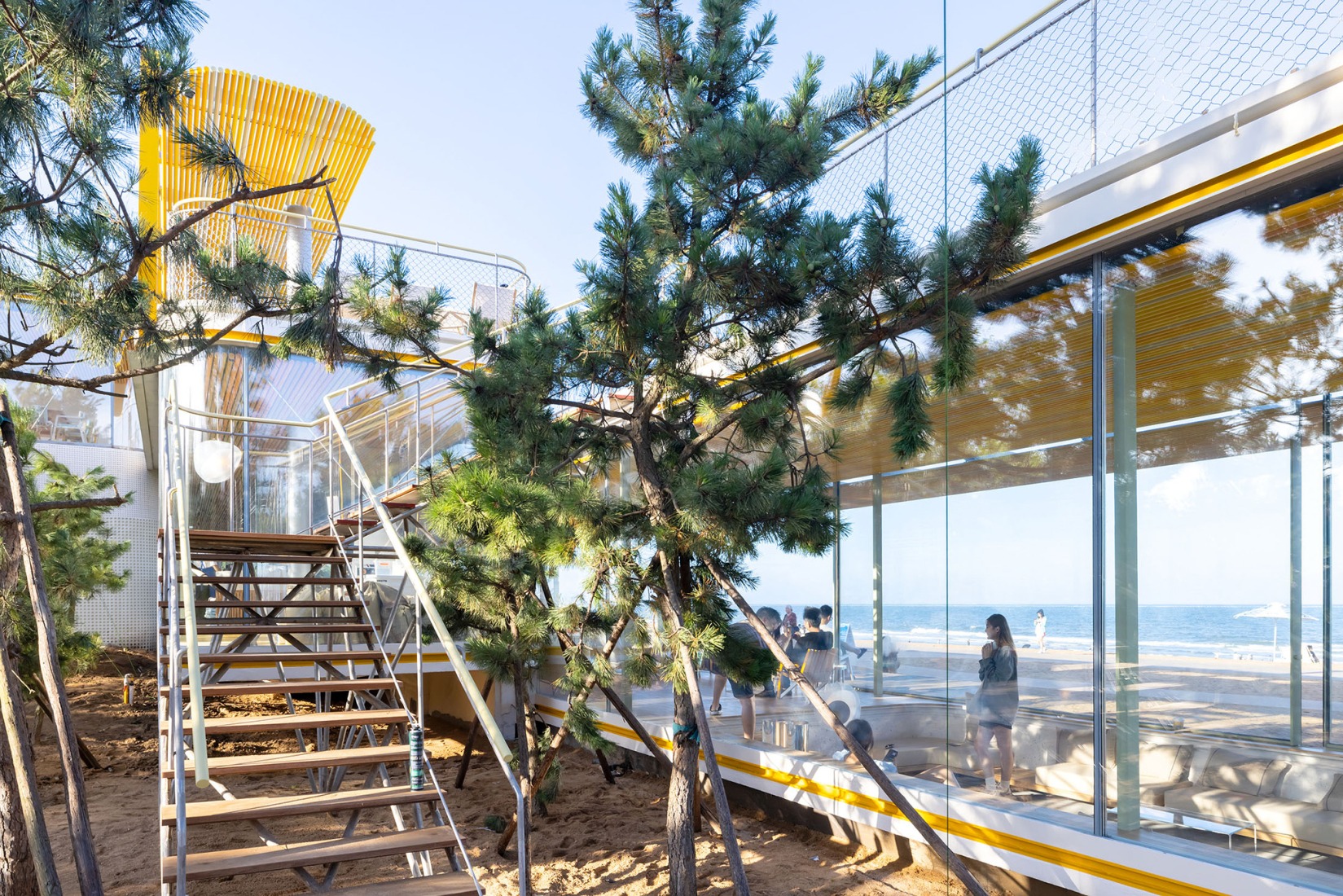 "Chiringuito Café" by SelgasCano. Photograph by Iwan Baan. "Chiringuito Café" by SelgasCano. Photograph by Iwan Baan.