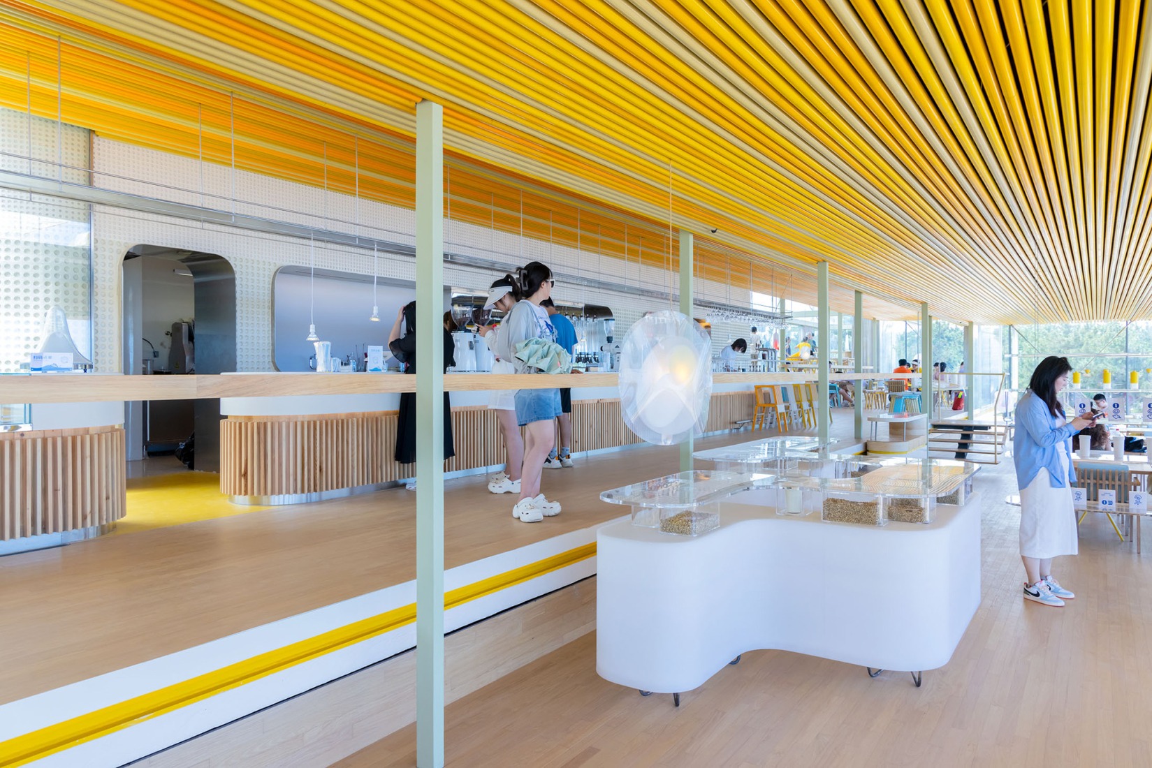 "Chiringuito Café" by SelgasCano. Photograph by Iwan Baan. "Chiringuito Café" by SelgasCano. Photograph by Iwan Baan.