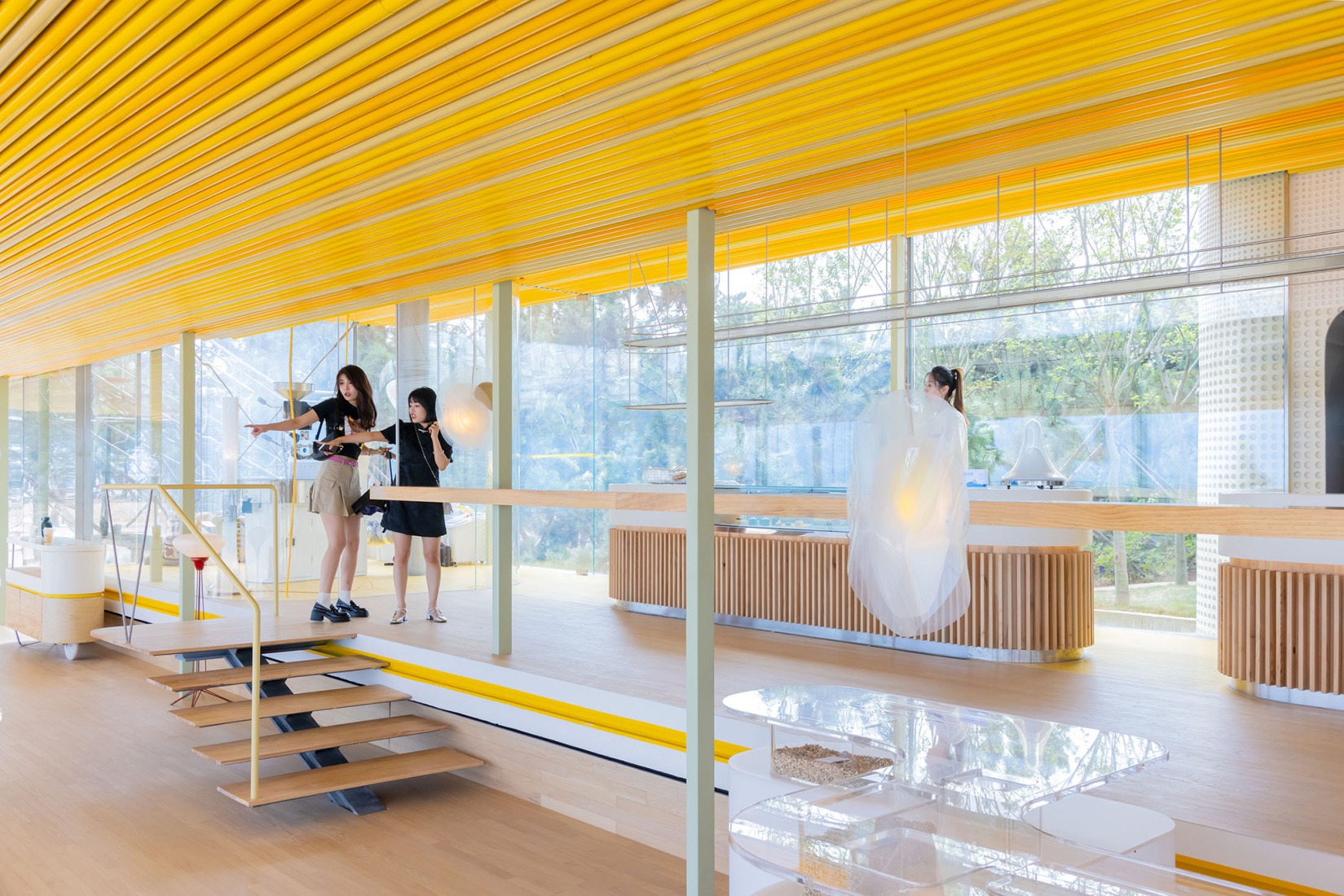 "Chiringuito Café" by SelgasCano. Photograph by Iwan Baan. "Chiringuito Café" by SelgasCano. Photograph by Iwan Baan.