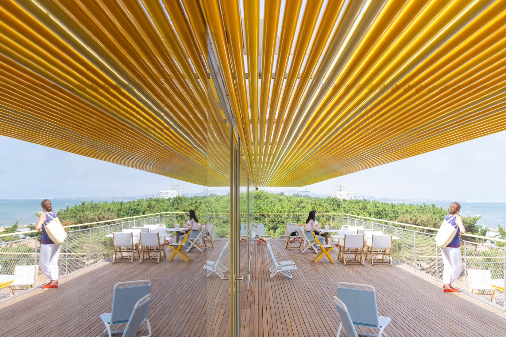 "Chiringuito Café" by SelgasCano. Photograph by Iwan Baan. "Chiringuito Café" by SelgasCano. Photograph by Iwan Baan.