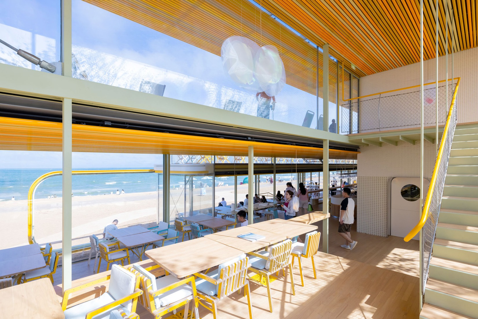 "Chiringuito Café" by SelgasCano. Photograph by Iwan Baan. "Chiringuito Café" by SelgasCano. Photograph by Iwan Baan.