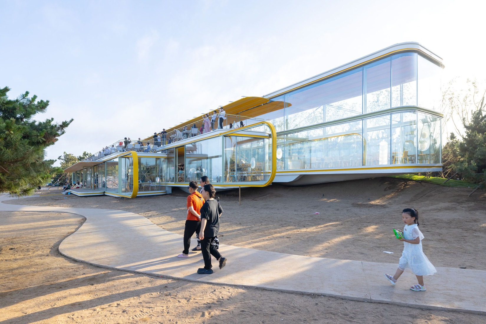 "Chiringuito Café" by SelgasCano. Photograph by Iwan Baan. "Chiringuito Café" by SelgasCano. Photograph by Iwan Baan.