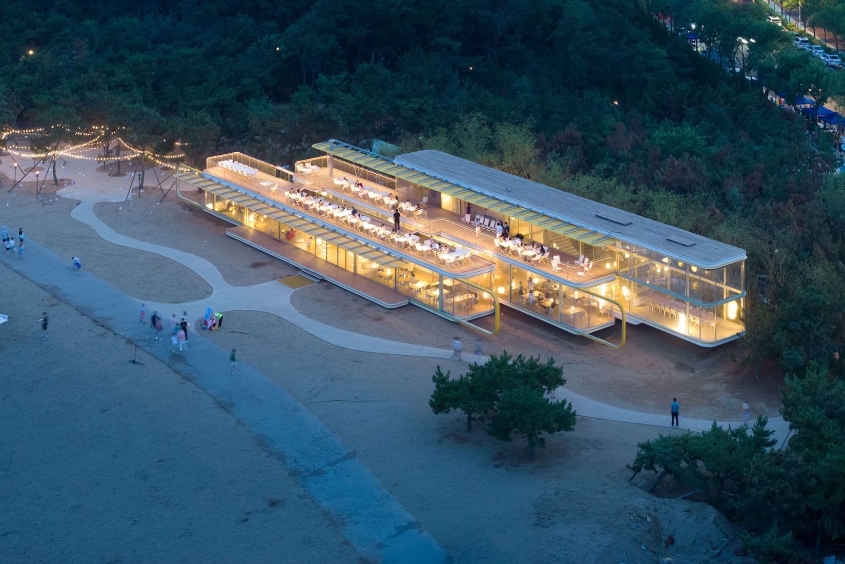 "Chiringuito Café" by SelgasCano. Photograph by Iwan Baan. "Chiringuito Café" by SelgasCano. Photograph by Iwan Baan.