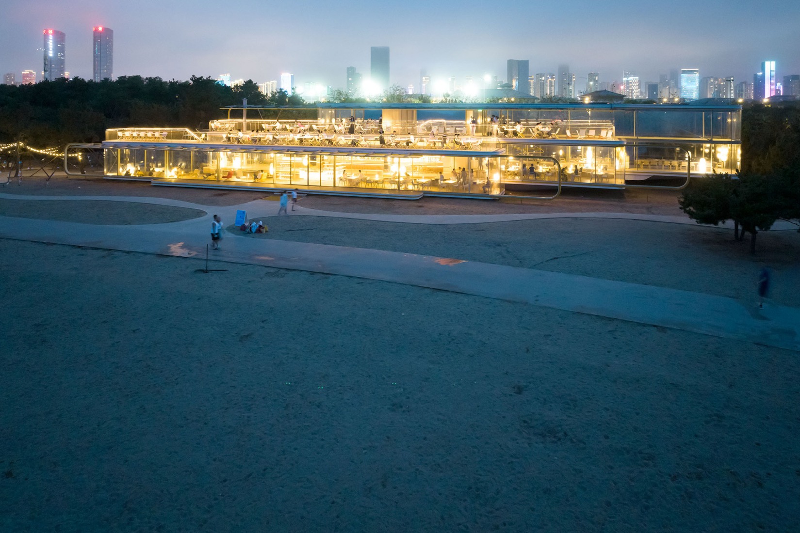 "Chiringuito Café" by SelgasCano. Photograph by Iwan Baan. "Chiringuito Café" by SelgasCano. Photograph by Iwan Baan.