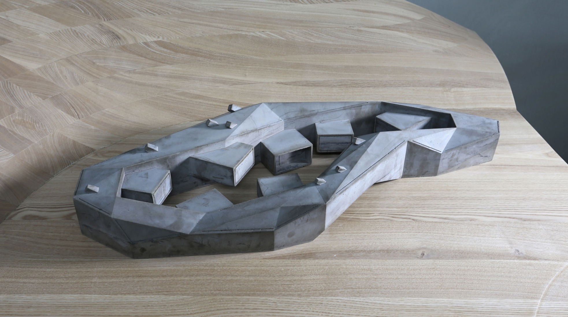 Model. Xiao Feng Art Museum by ZAO / standardarchitecture. 