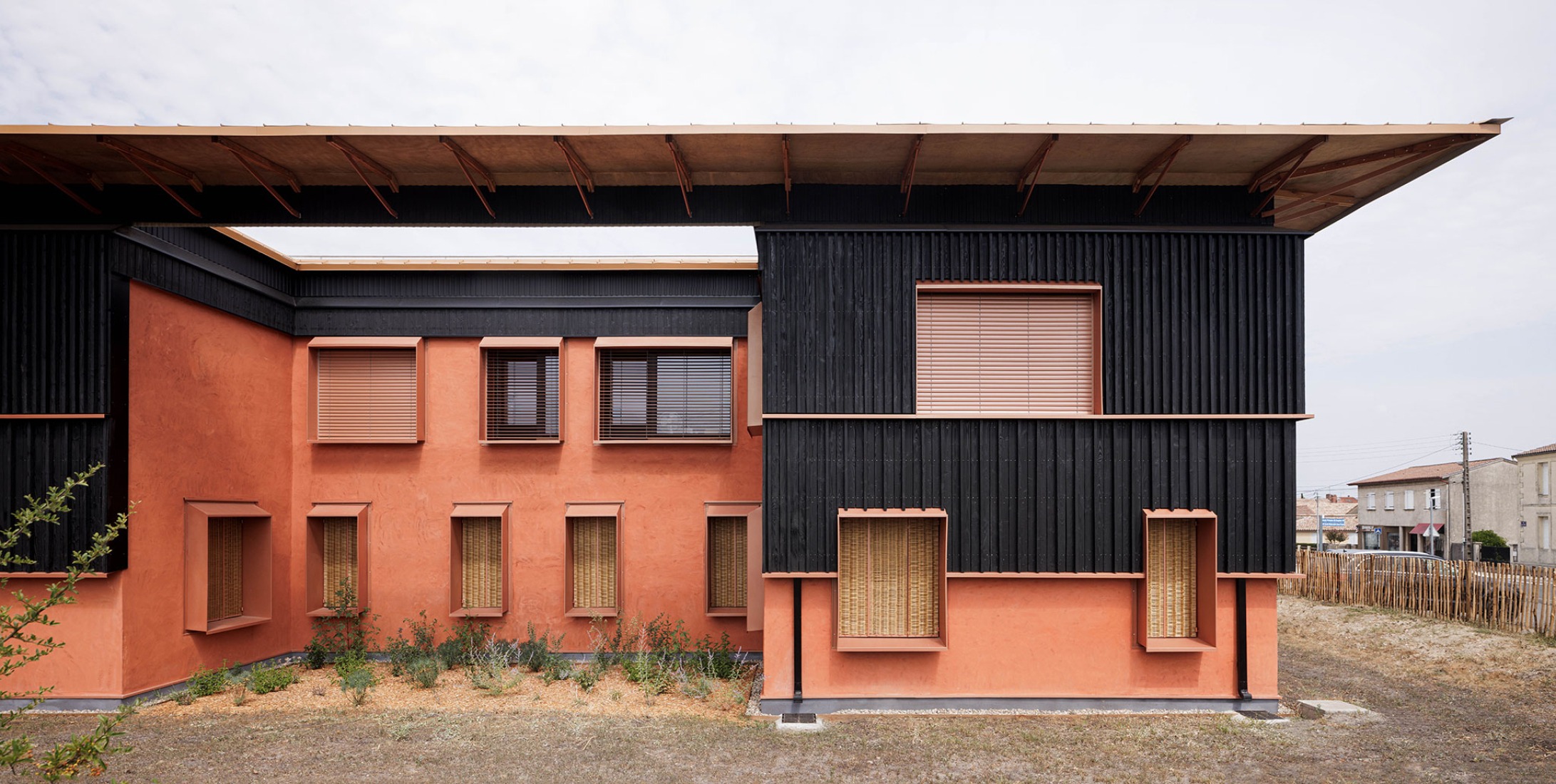 Departmental Social Services House in Langon by ABF-LAB. Photograph by Ivan Mathie.