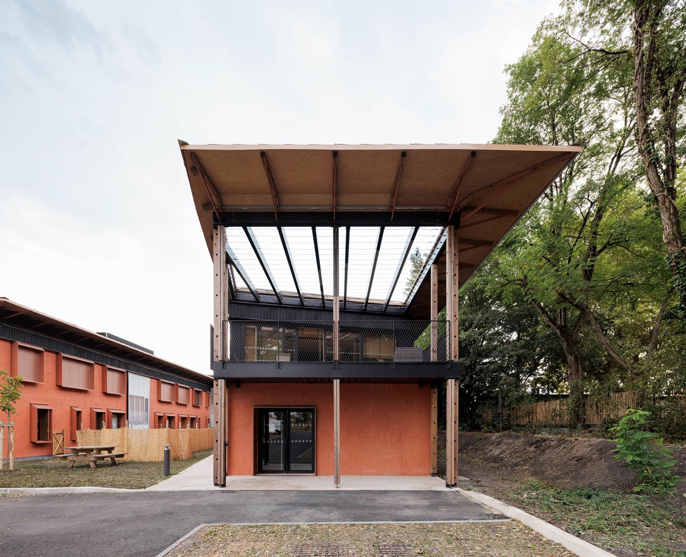 Departmental Social Services House in Langon by ABF-LAB. Photograph by Ivan Mathie.