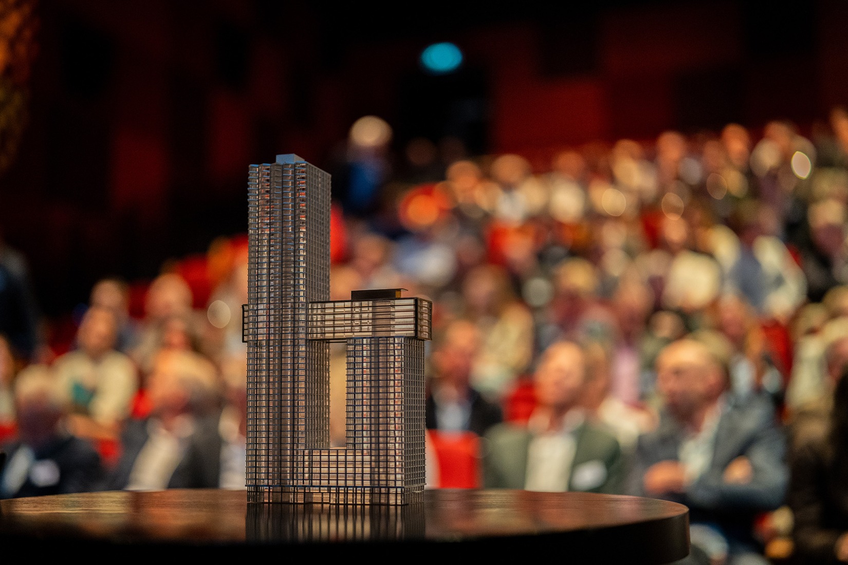 Maqueta. The Sax por MVRDV. Imágenes cortesía por BPD, MVRDV.