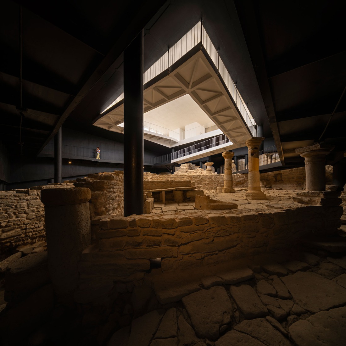 Puesta en valor de la Cisterna romana de «La Calderona» por Pablo Millán. Fotografía por Javier Callejas Sevilla.