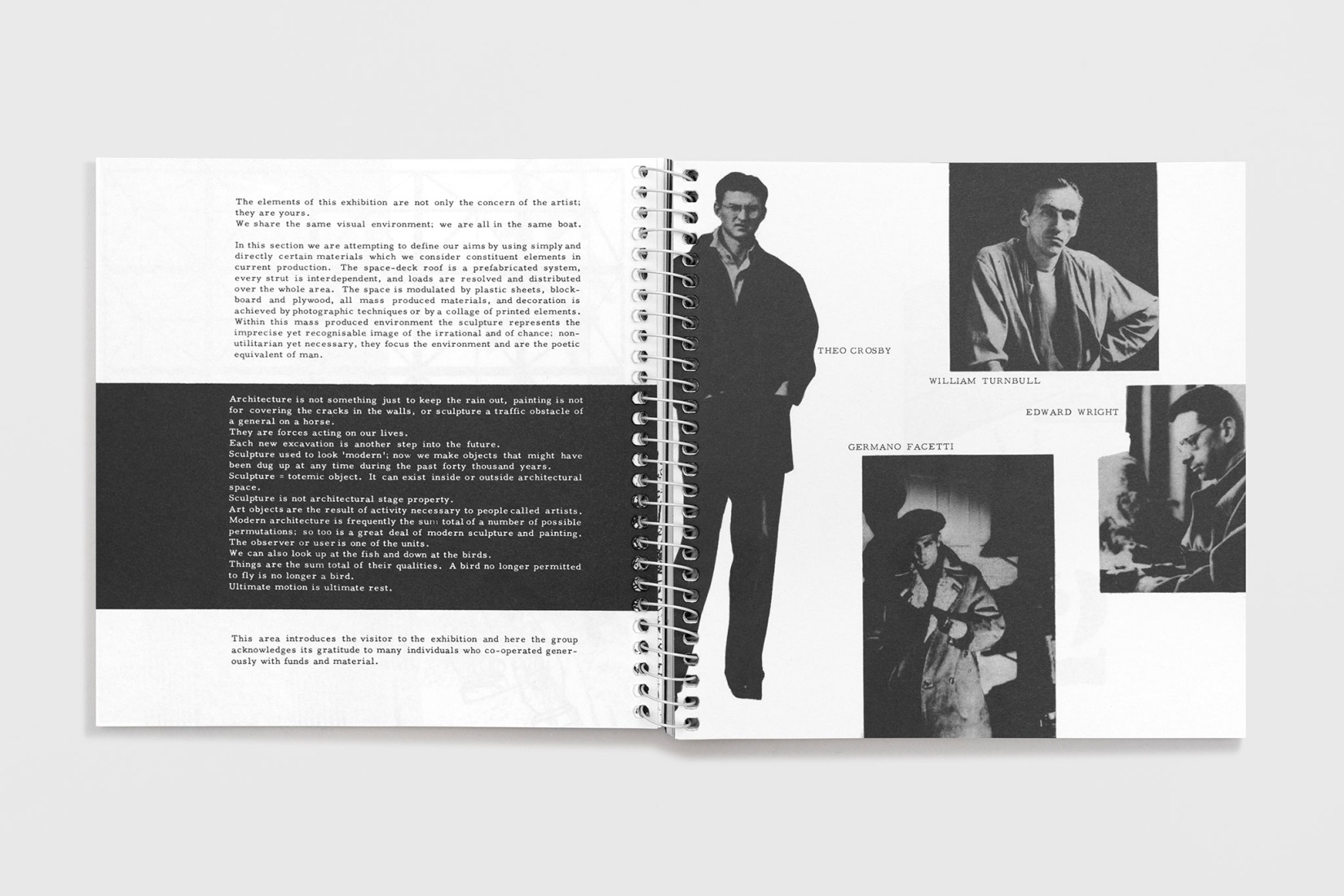 Pentagram Papers. «Theo Crosby: 100 vidas». Imagen cortesía por Pentagram’s Osh Gallery.