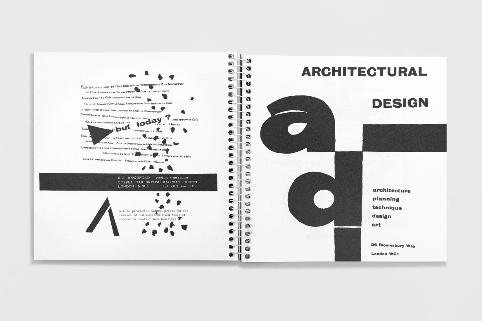 Pentagram Papers. «Theo Crosby: 100 vidas». Imagen cortesía por Pentagram’s Osh Gallery.