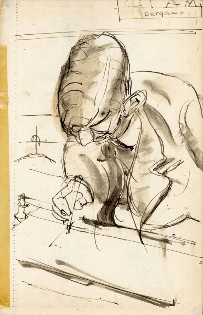 Cuaderno. «Theo Crosby: 100 vidas». Imagen cortesía por Pentagram’s Osh Gallery.