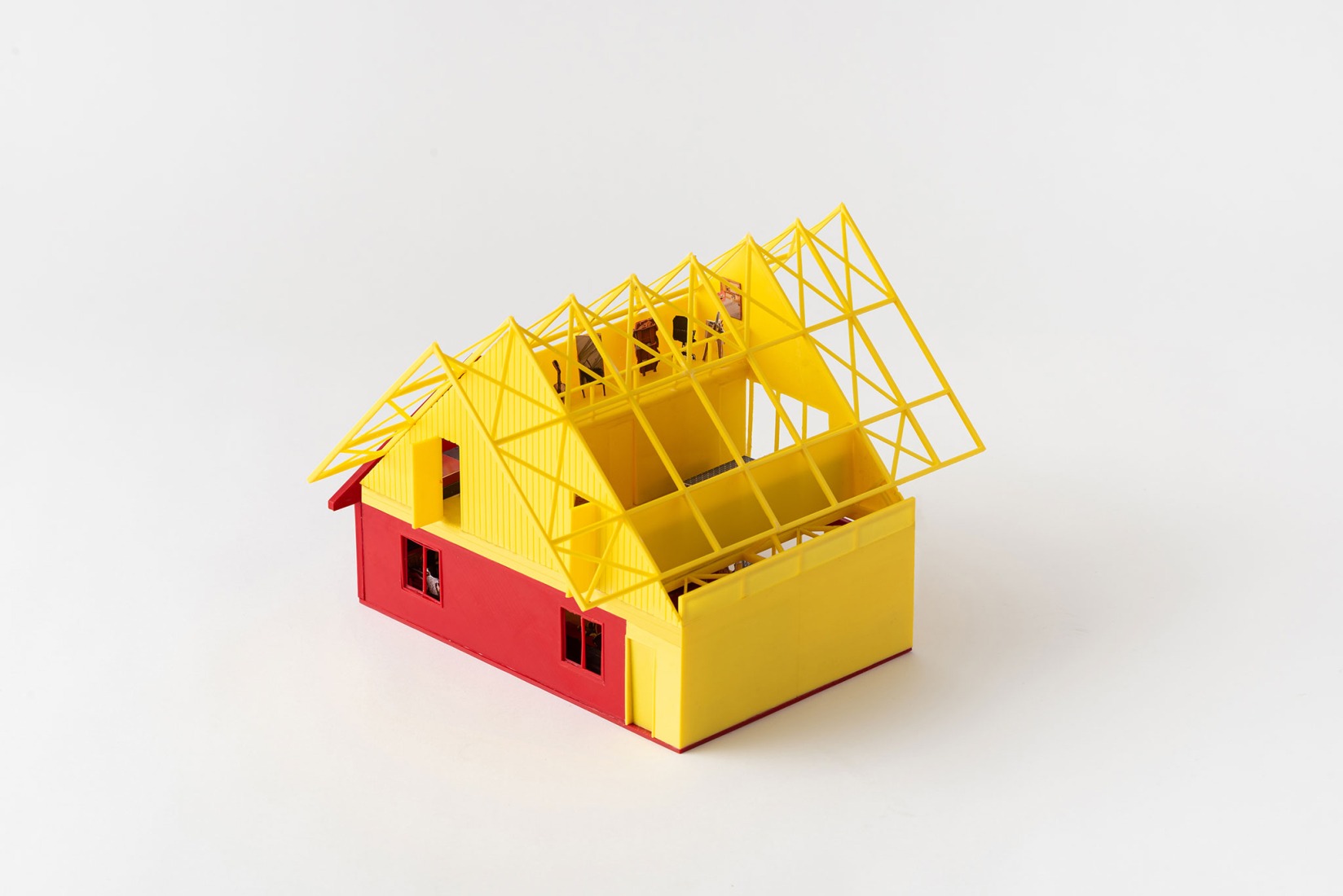 Model. ZA House by Rodrigo Valenzuela Jerez.