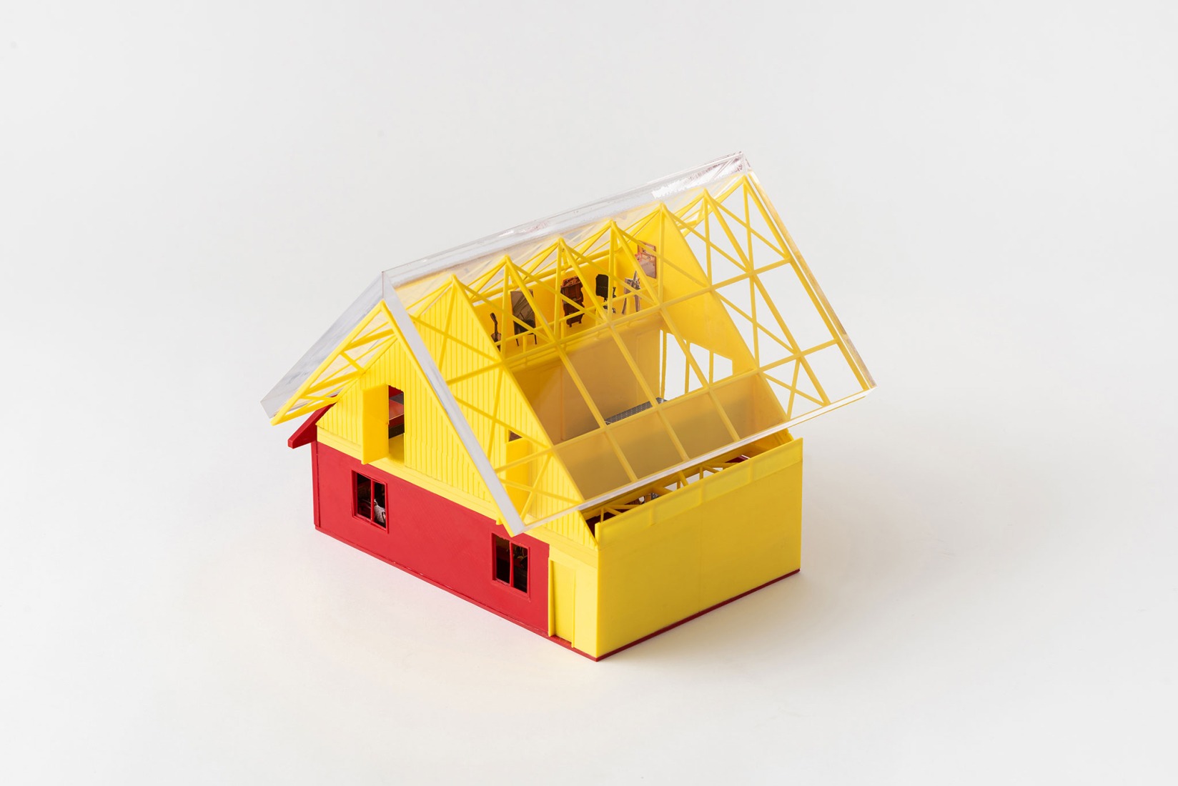 Model. ZA House by Rodrigo Valenzuela Jerez.