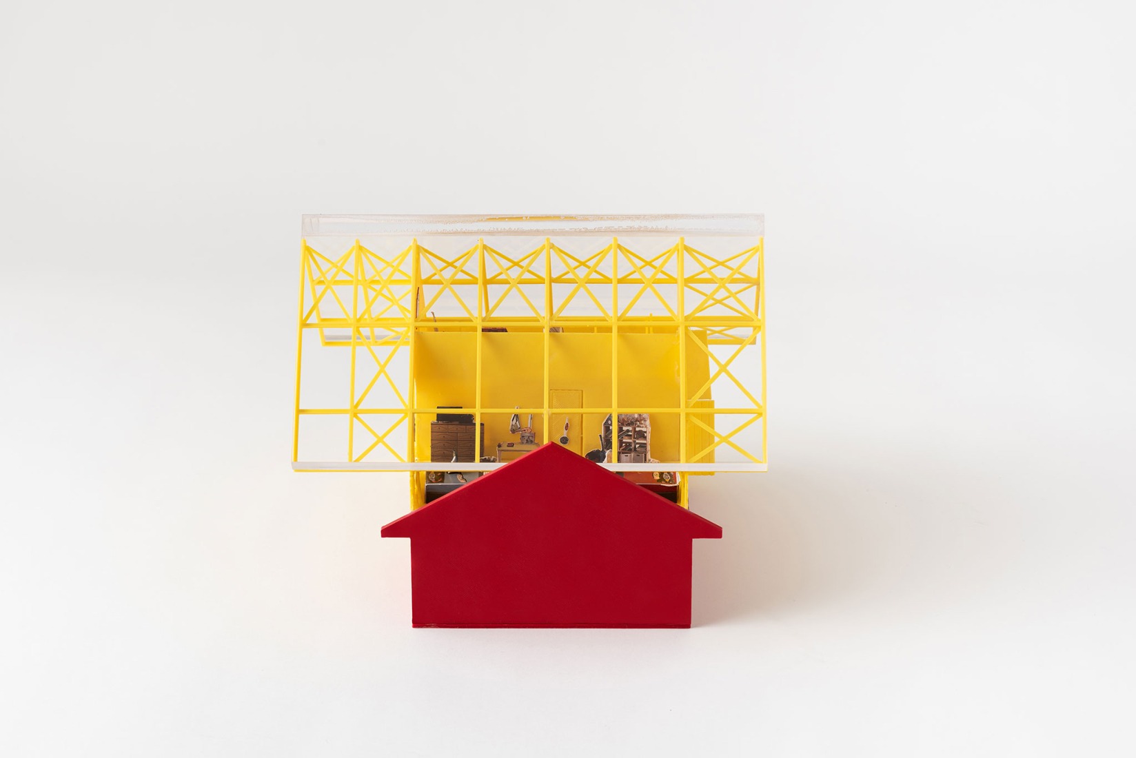 Model. ZA House by Rodrigo Valenzuela Jerez.