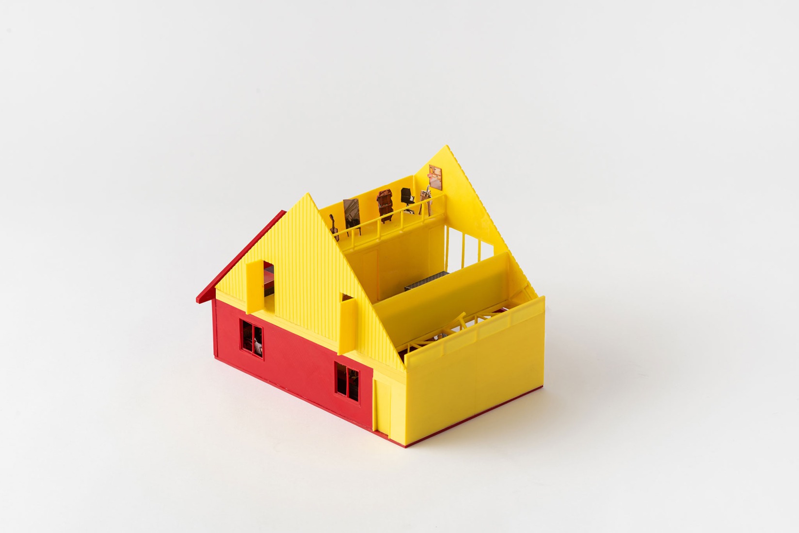 Model. ZA House by Rodrigo Valenzuela Jerez.