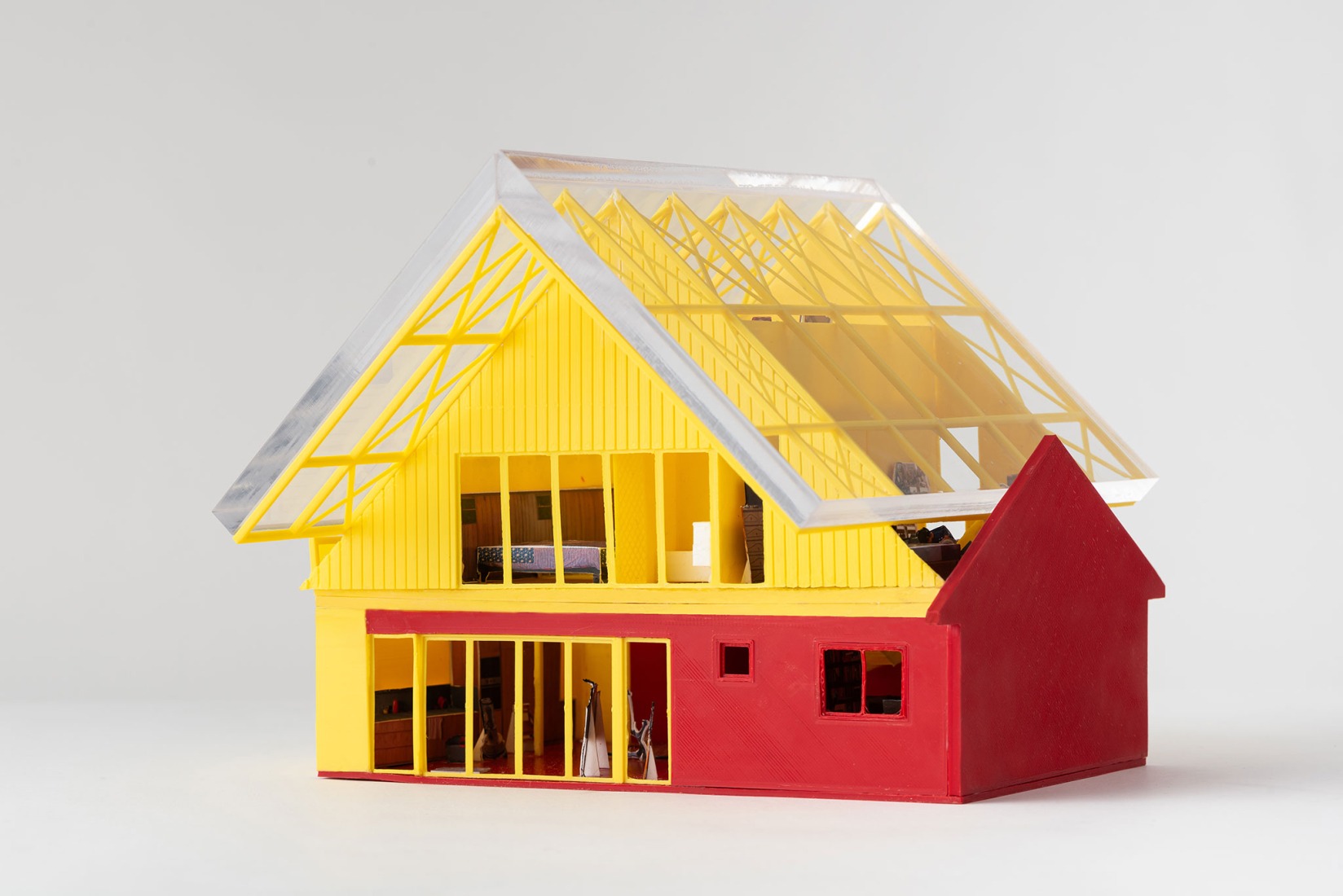 Model. ZA House by Rodrigo Valenzuela Jerez.