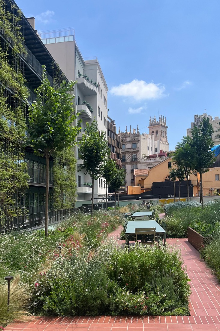 Renovation of the Aribau195 building by scob. Photograph by scob.