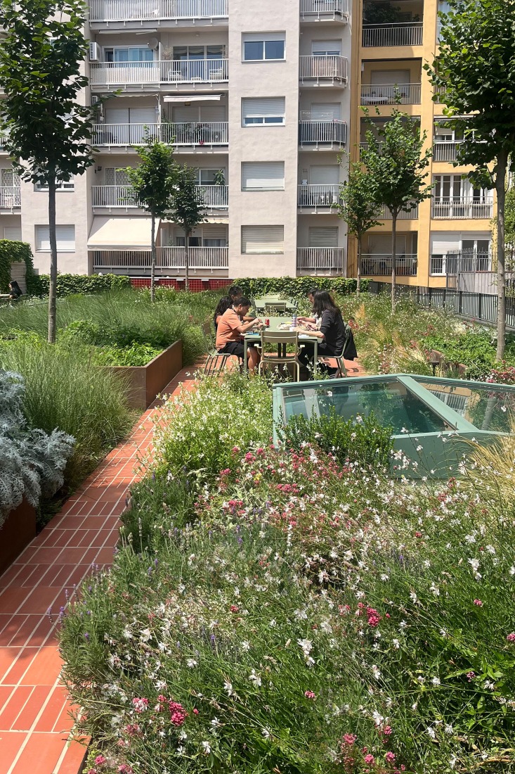 Renovation of the Aribau195 building by scob. Photograph by scob.