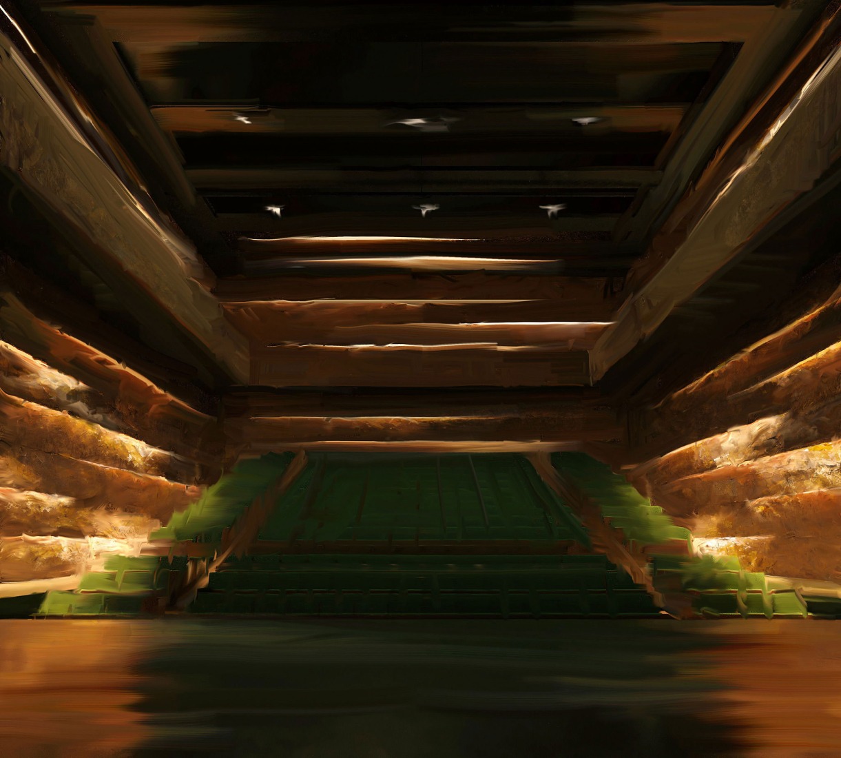 Rendering. New Düsseldorf opera house by Snøhetta. Image by Mir.