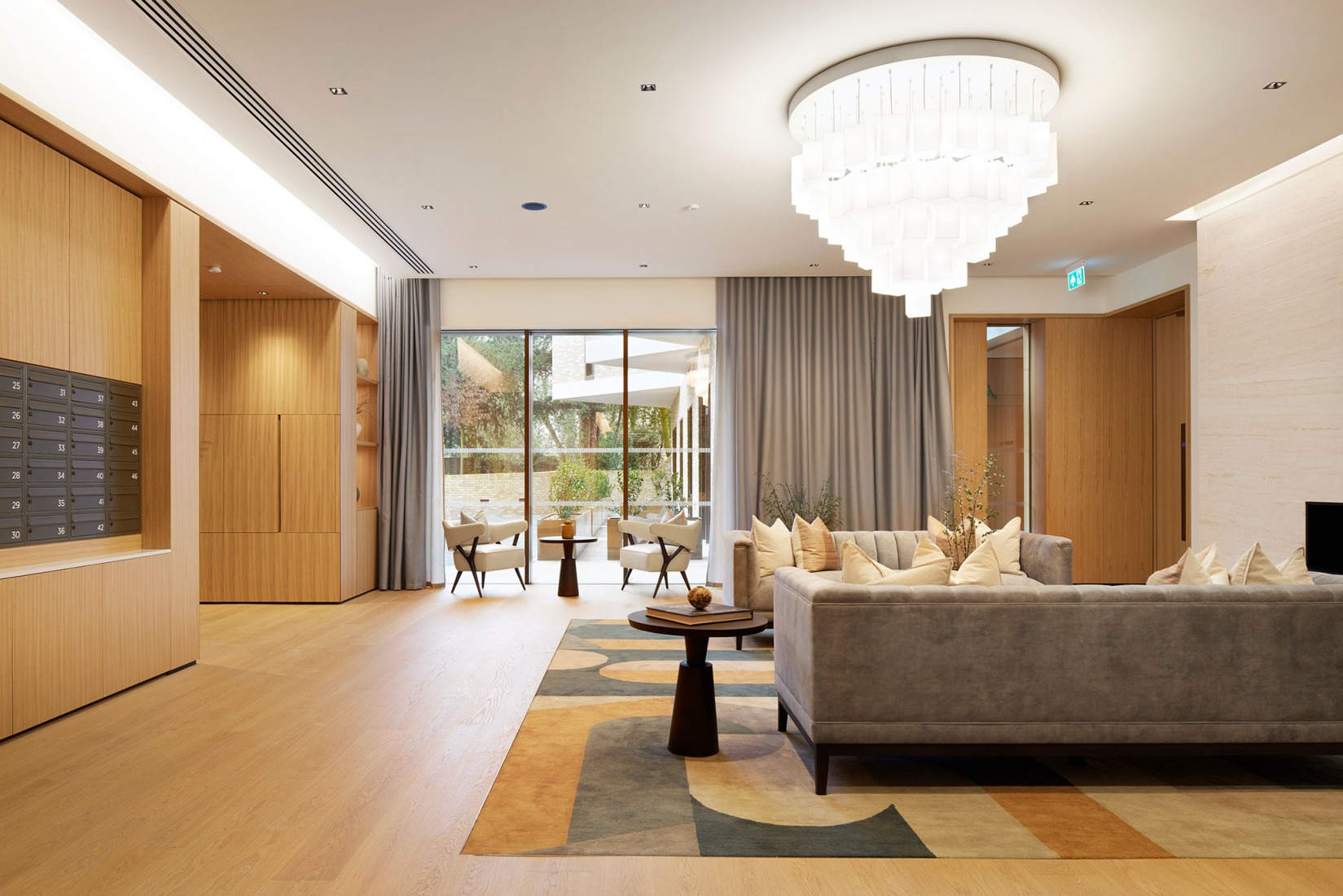 "The Oren" residential complex by Stanton Williams. Photograph by Jack  Hobhouse.