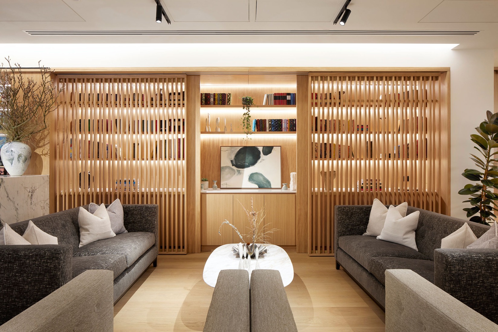 "The Oren" residential complex by Stanton Williams. Photograph by Jack  Hobhouse. 