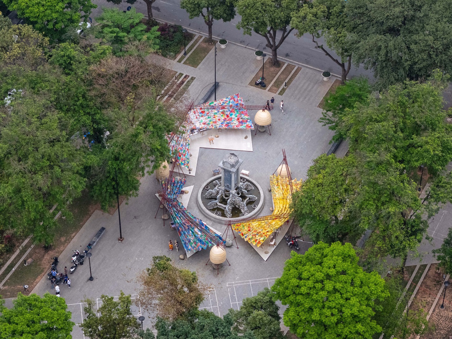 Pabellón T10A por ODDO architects. Fotografía por Trieu Chien.