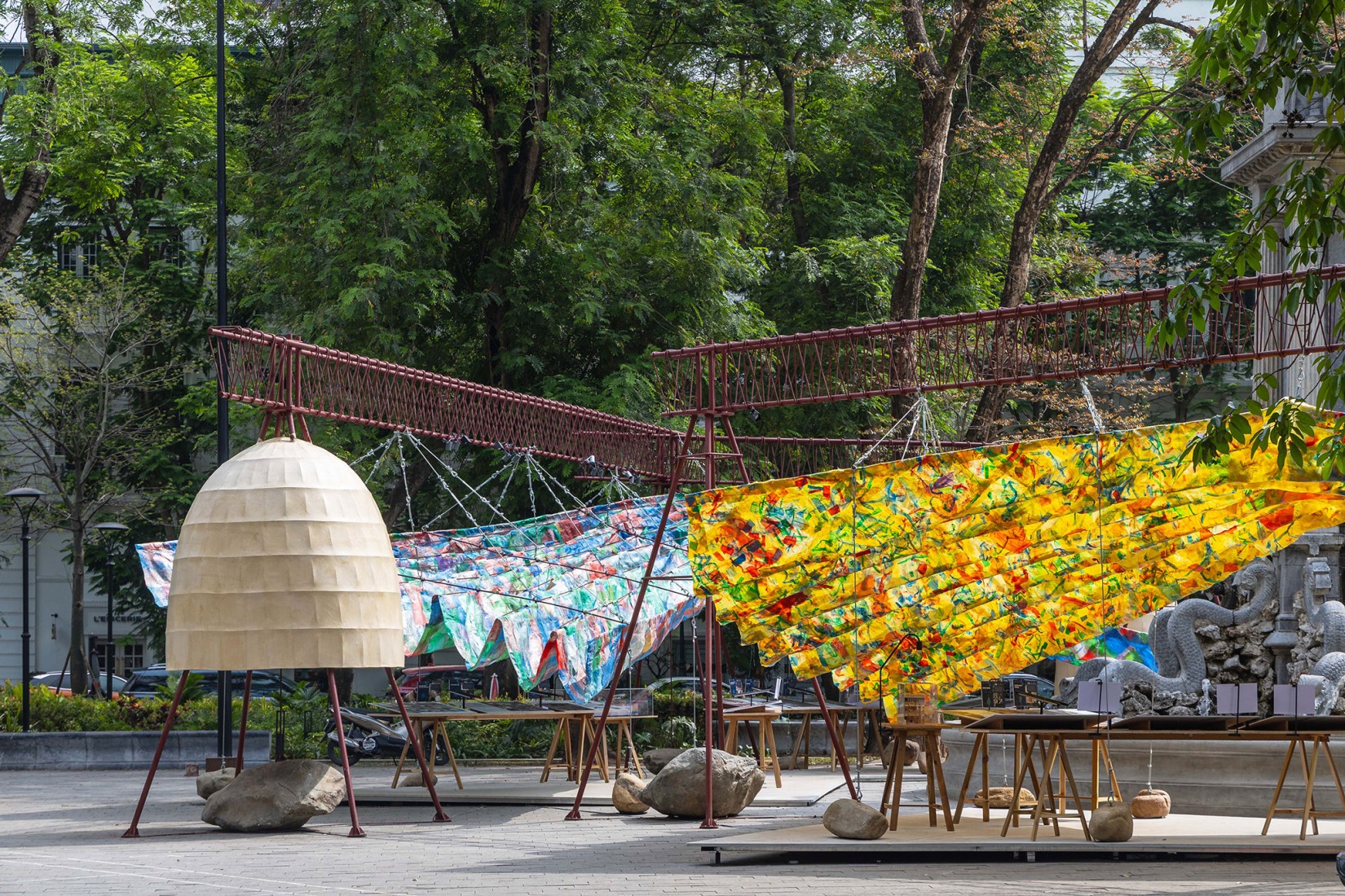 Pabellón T10A por ODDO architects. Fotografía por Trieu Chien.