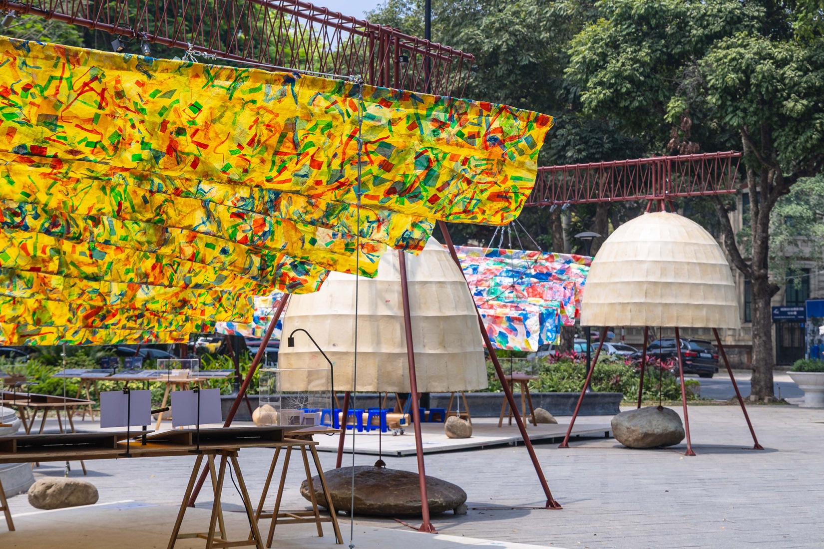 Pabellón T10A por ODDO architects. Fotografía por Trieu Chien.