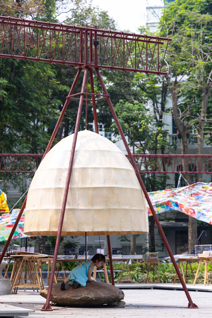 Pabellón T10A por ODDO architects. Fotografía por Trieu Chien.
