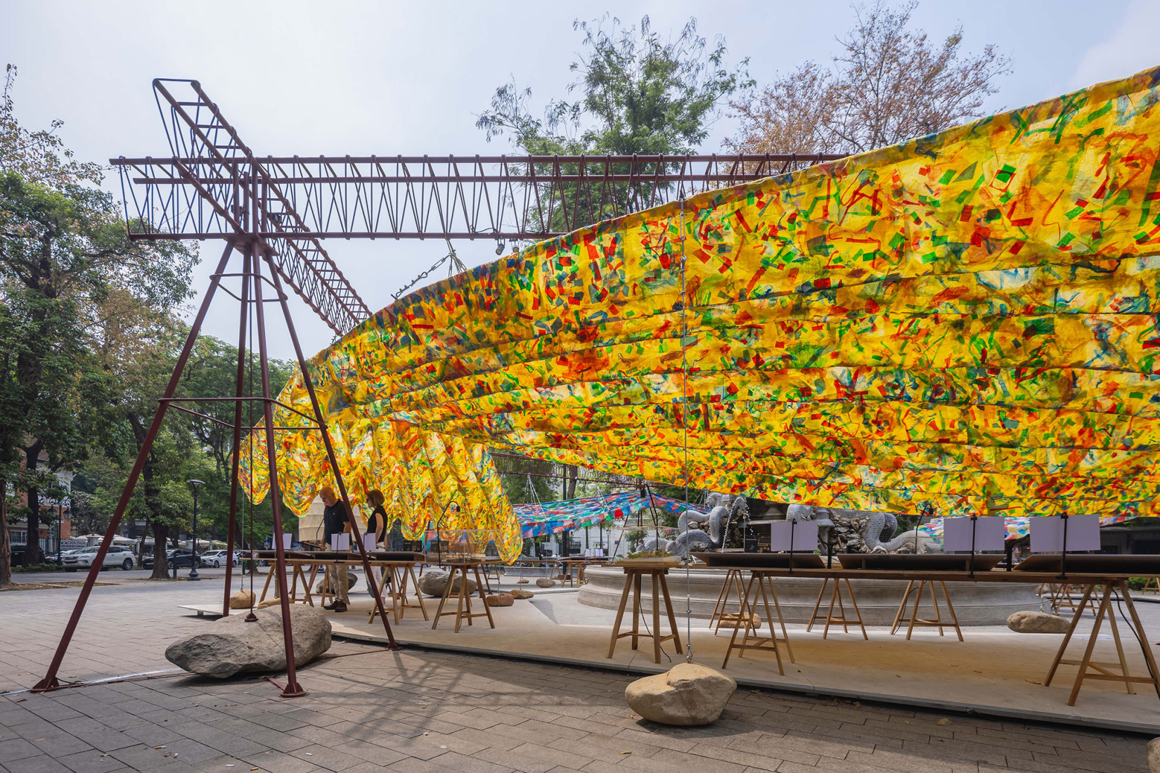 Pabellón T10A por ODDO architects. Fotografía por Trieu Chien.