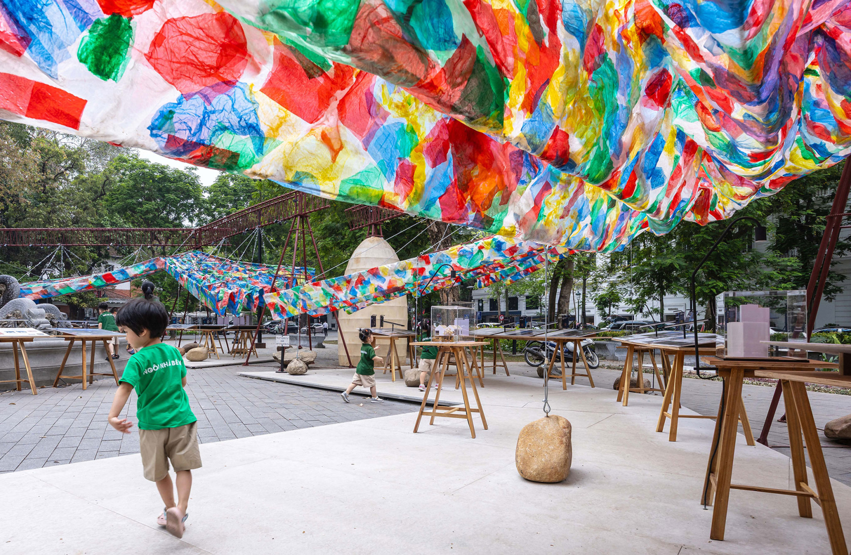 Pabellón T10A por ODDO architects. Fotografía por Trieu Chien.