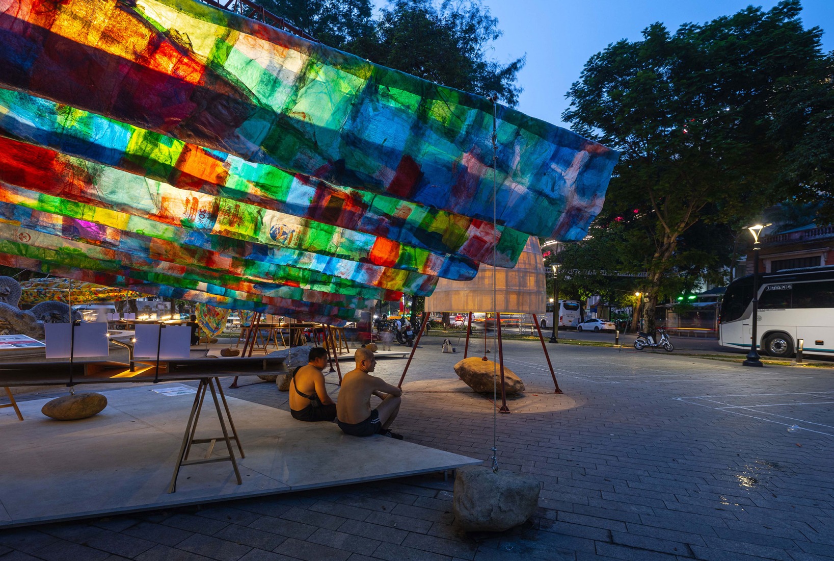 Pabellón T10A por ODDO architects. Fotografía por Trieu Chien.