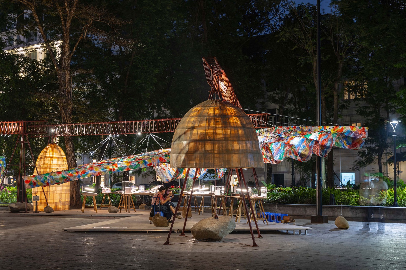 Pabellón T10A por ODDO architects. Fotografía por Trieu Chien.