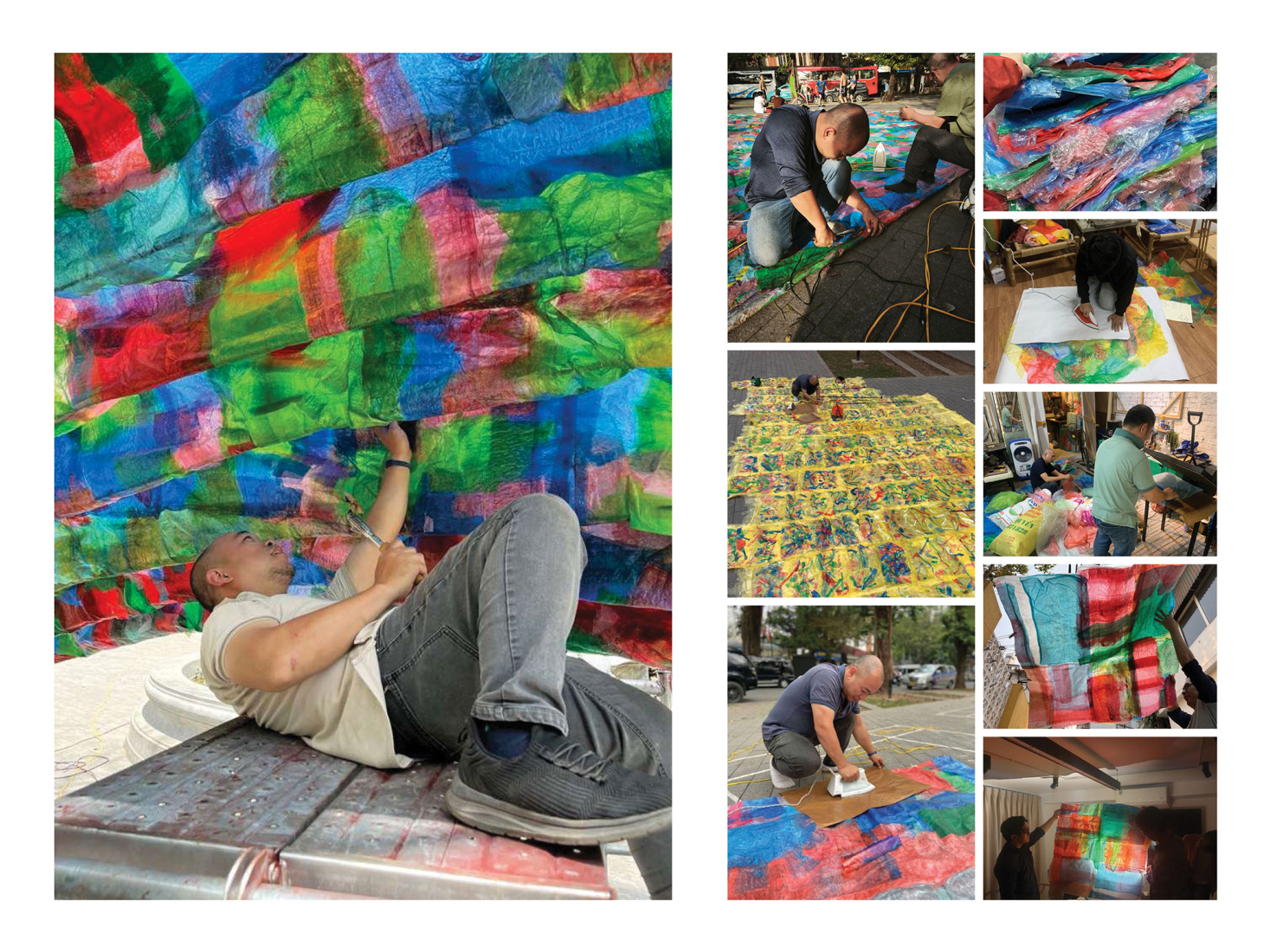 Construcción del Pabellón T10A por ODDO architects. Fotografía por Trieu Chien.