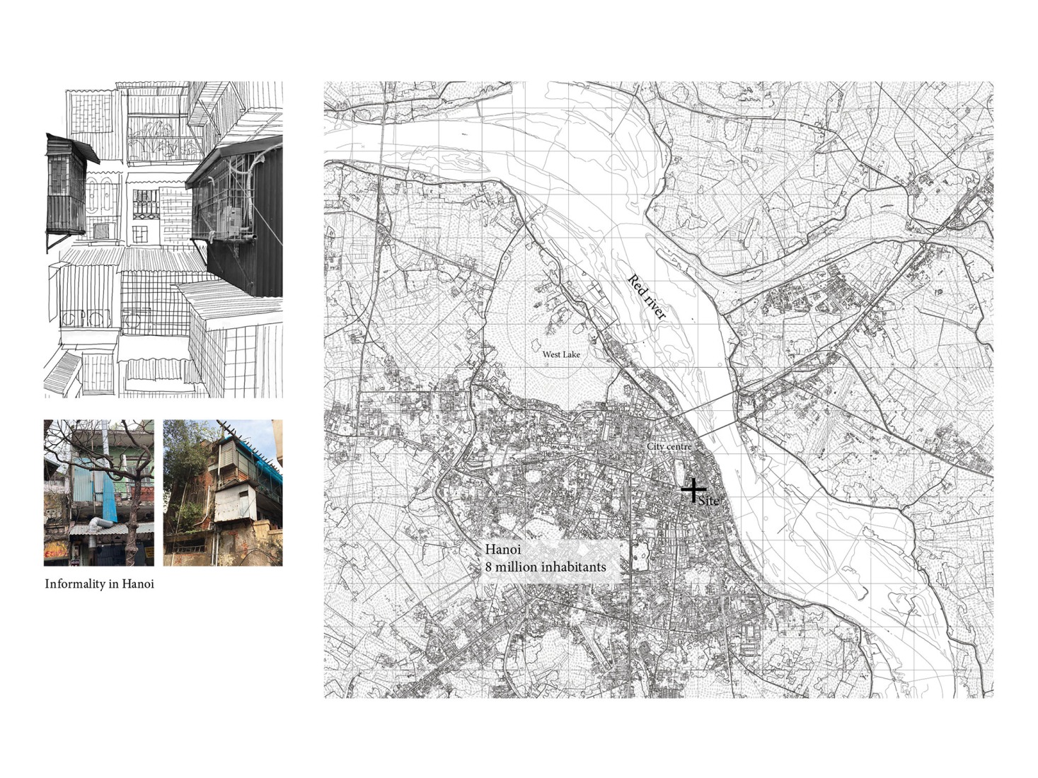 Plano de situación. Pabellón T10A por ODDO architects.