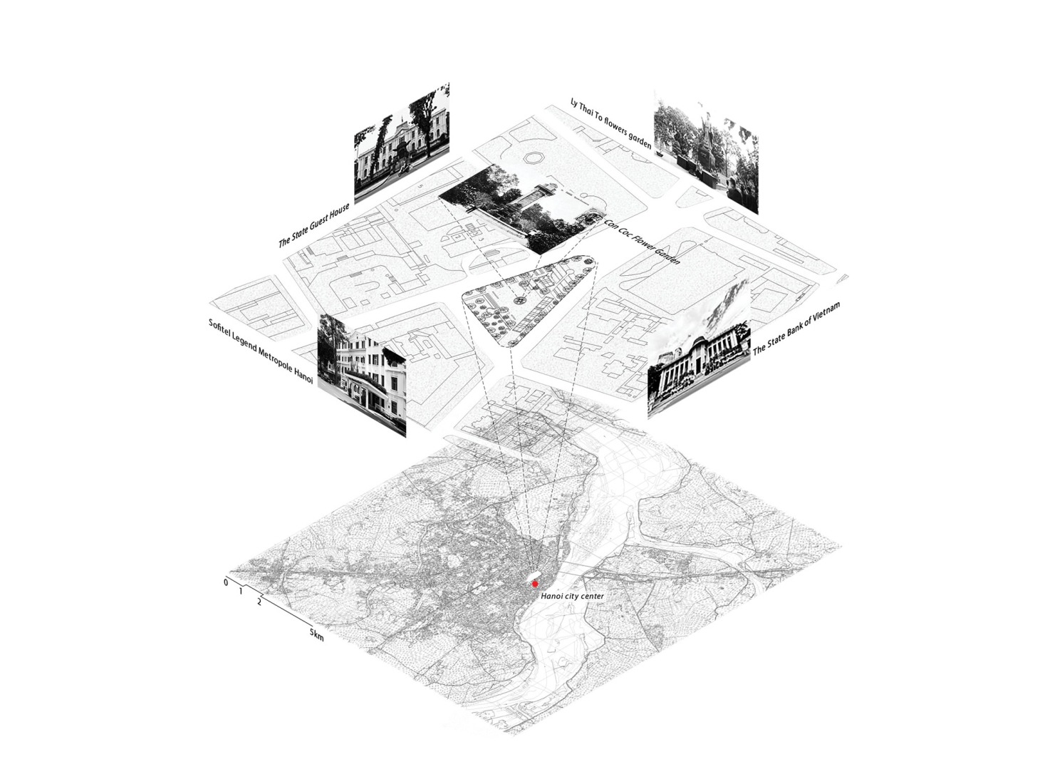 Plano de situación. Pabellón T10A por ODDO architects.