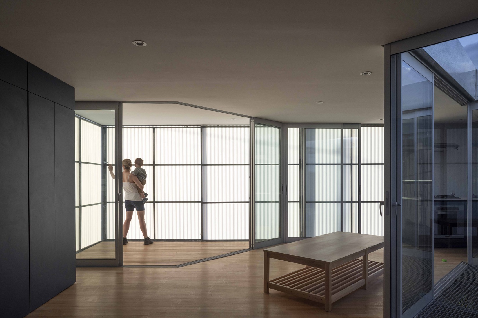 «Casa Tangram» por Bioma. Fotografía por Luis Barandiarán.