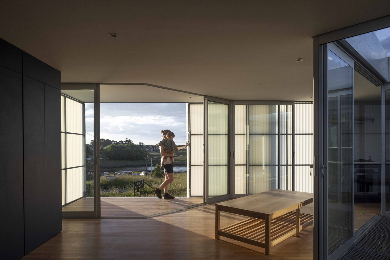 «Casa Tangram» por Bioma. Fotografía por Luis Barandiarán.