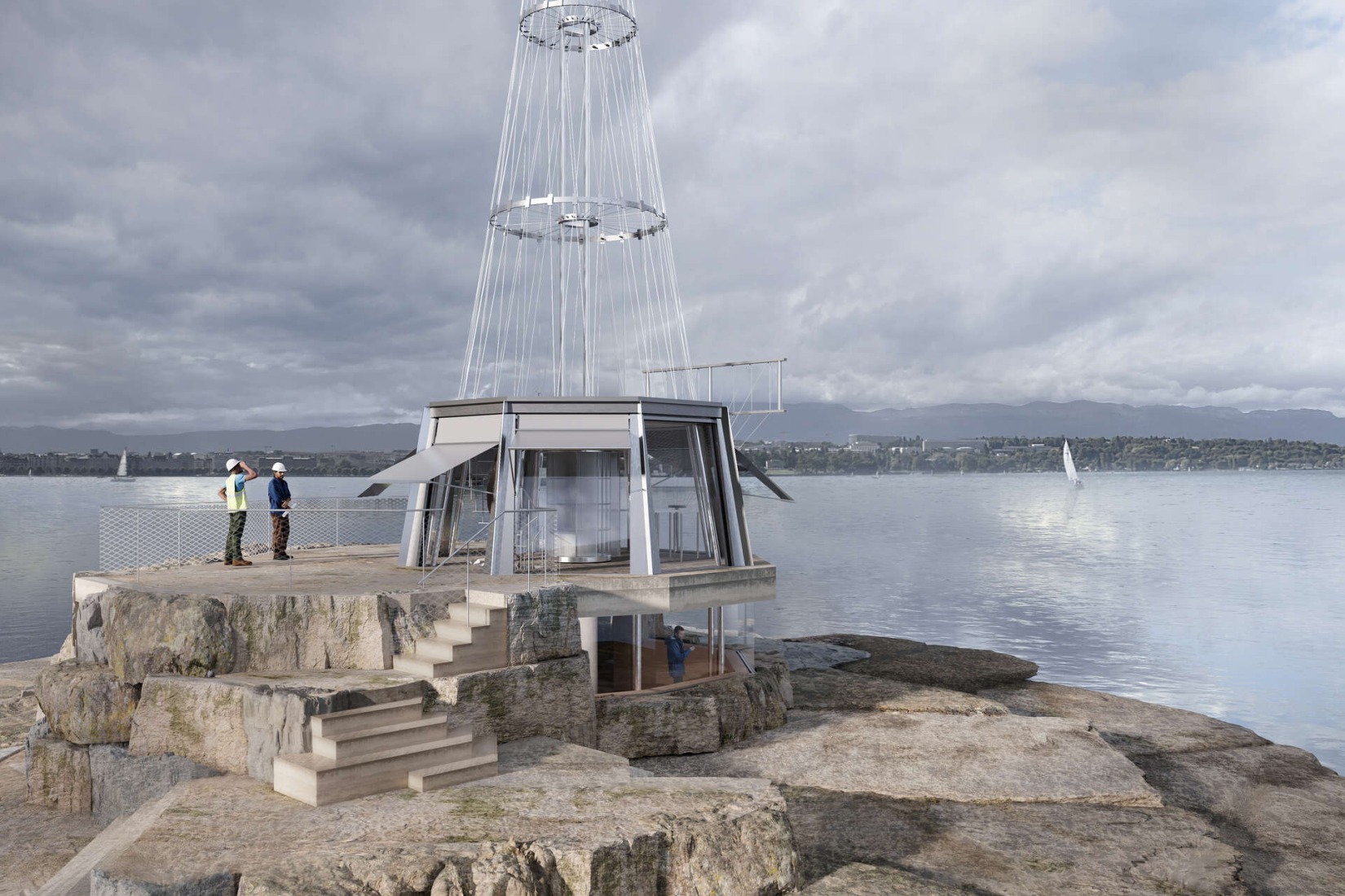 Rendering. Phare by Bureau.